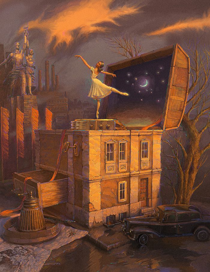 Surreal And Imaginative Book Illustrations By Andrew Ferez 11