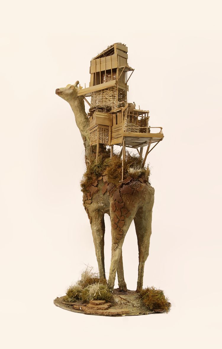 Vernacular Dreamlike And Symbiotic Animal Sculpture Series By Song Kang 18