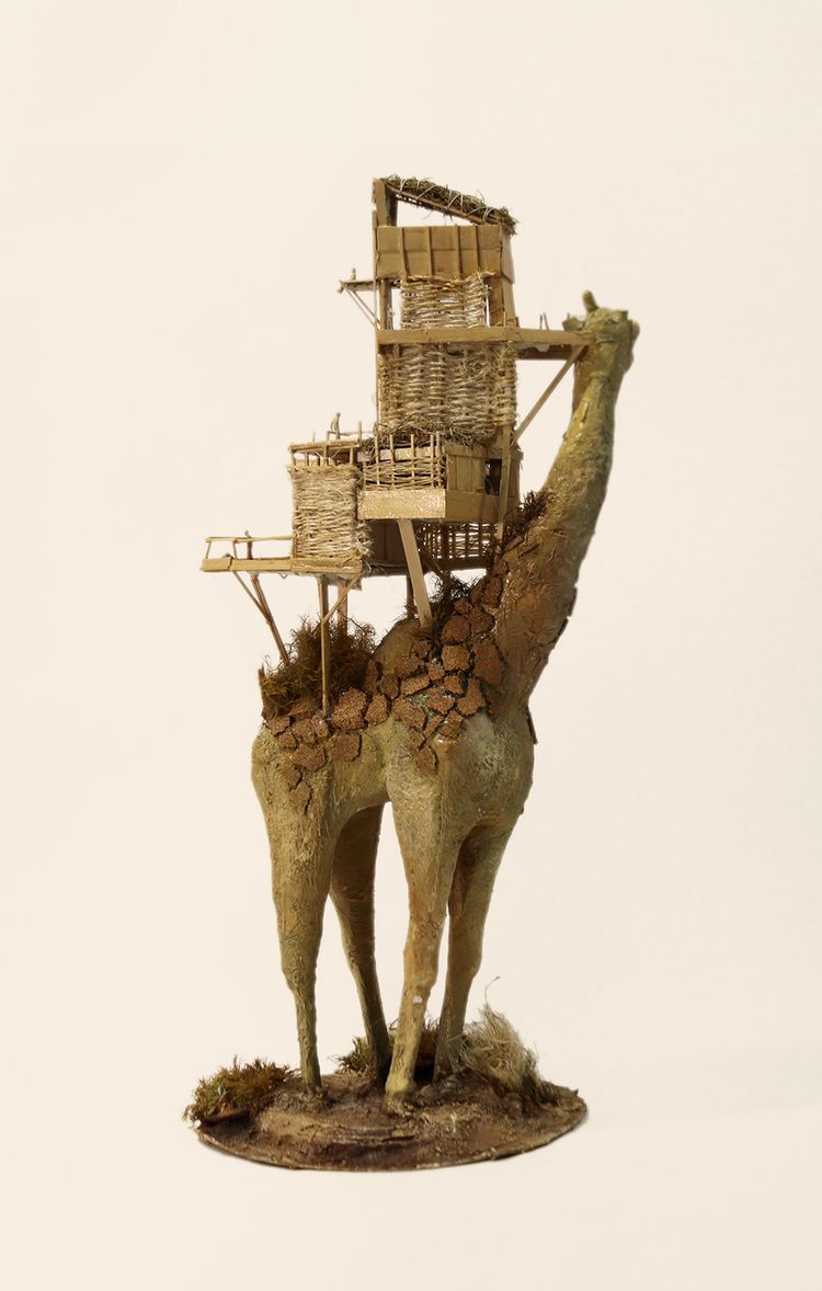 Vernacular Dreamlike And Symbiotic Animal Sculpture Series By Song Kang 19