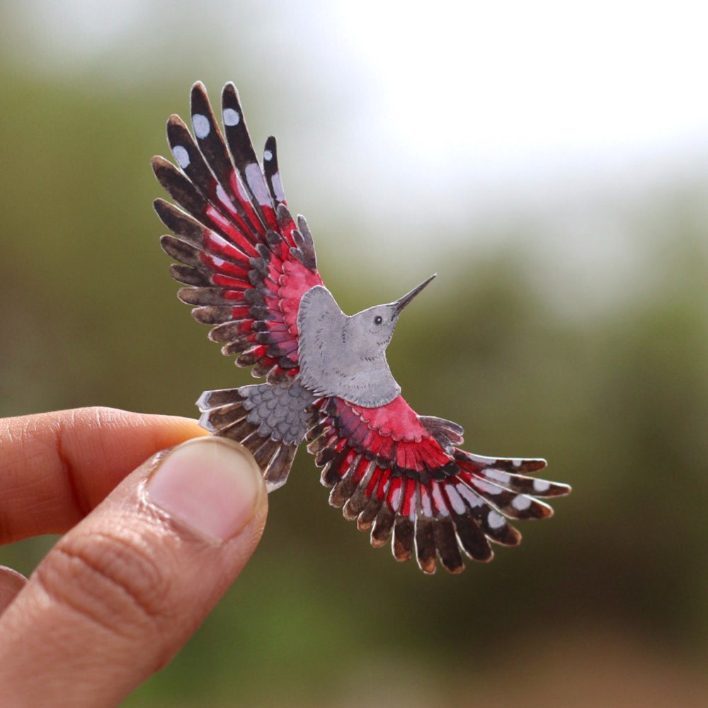 Awesome Bird Paper Cut Sculptures In Miniature By Vaishali Chudasama 19