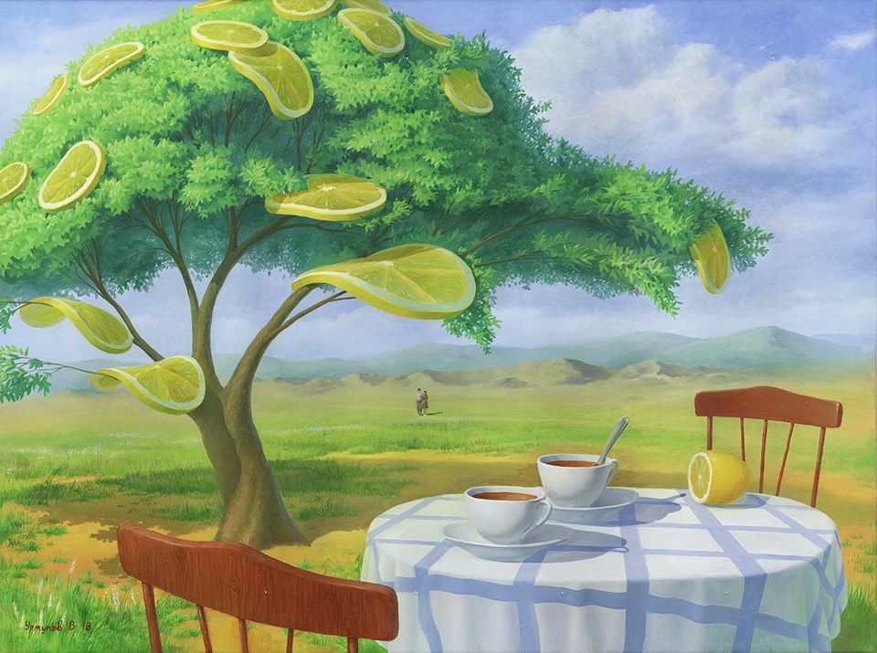 Citrus World The Surreal Lemon Themed Paintings Of Vitaliy Urzhumov 13