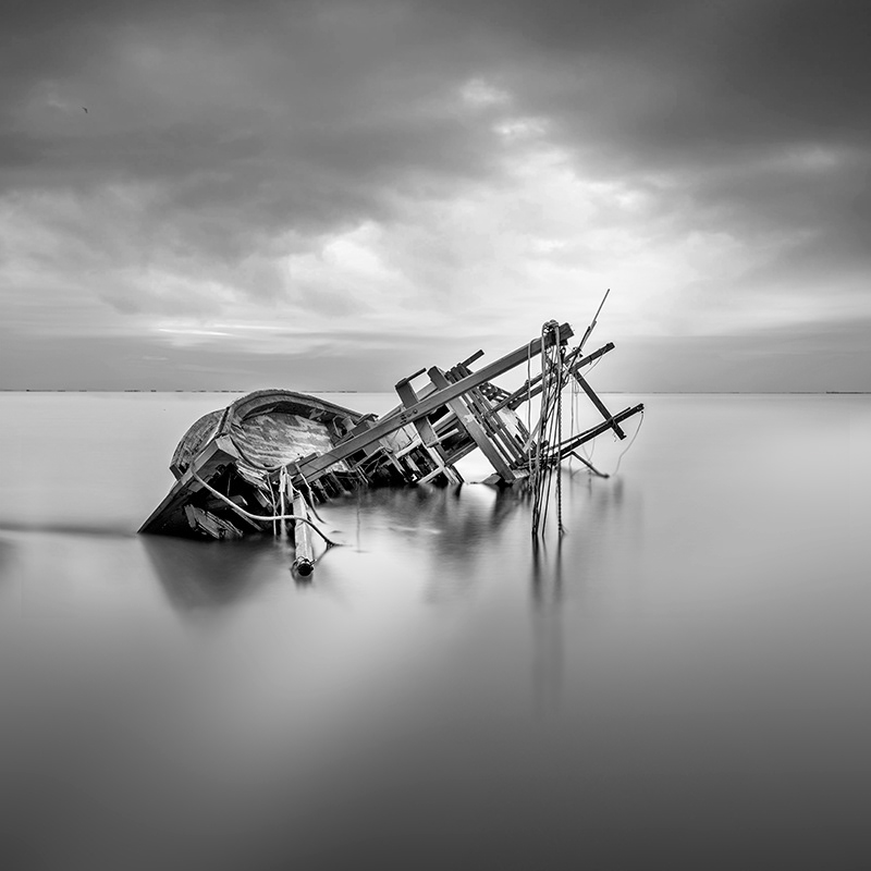 Last Trip Abandoned Old Boat Photograph Series By Vassilis Tangoulis 1