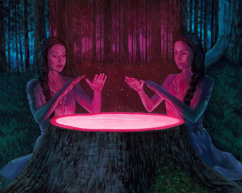 Latent Content Pop Surrealist Painting Series By Casey Weldon 6