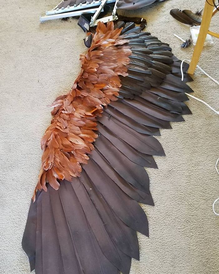 Amazingly Articulated Cosplay Wings By Drisana Litke 8