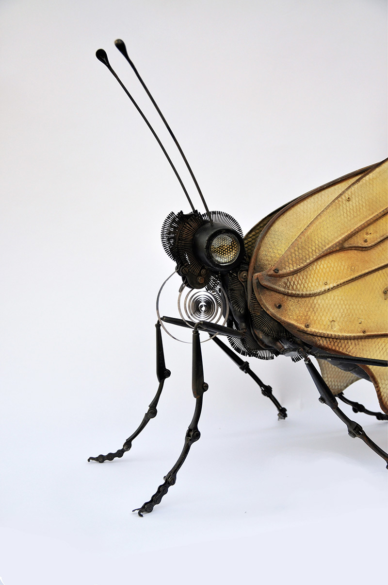 Animal Sculptures Made From Discarded Objects And Vehicle Pieces By Edouard Martinet 2
