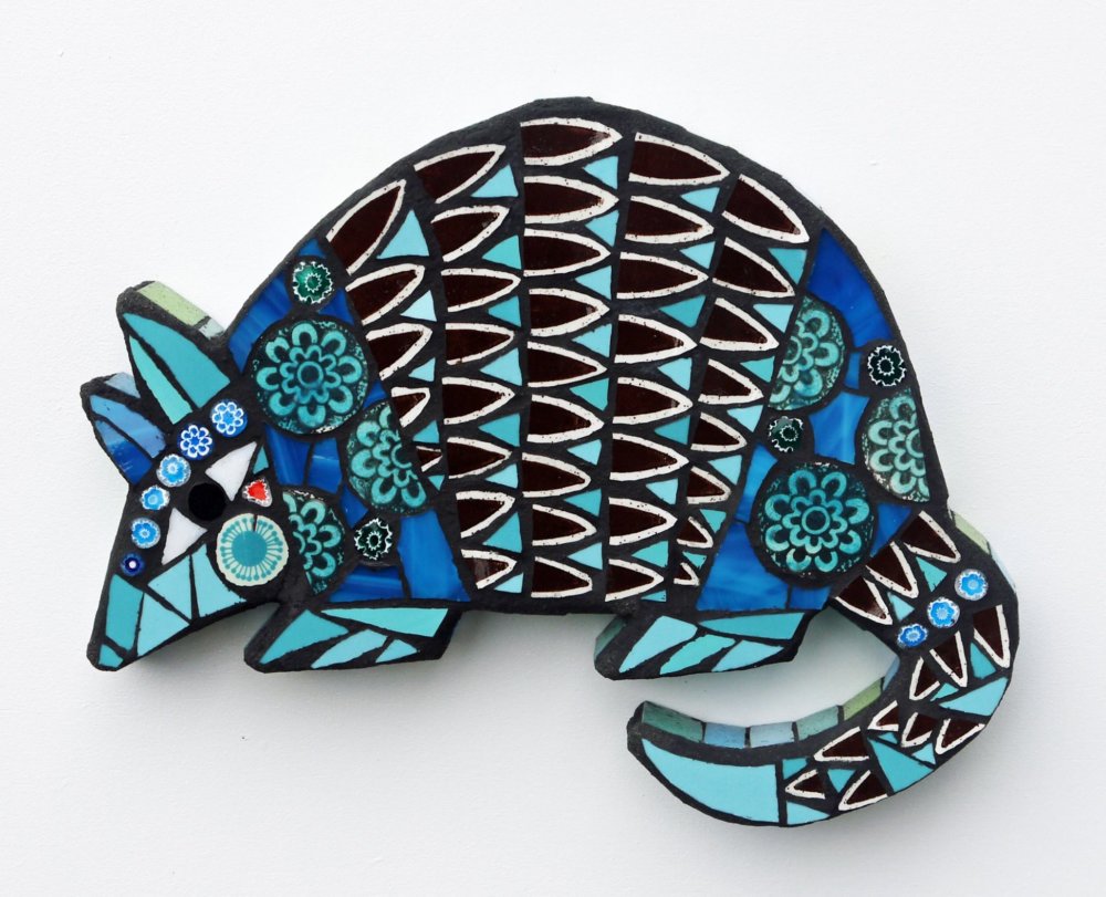 Fascinating Mosaic Sculptures Of Birds And Other Creatures By Amanda Anderson 15 1