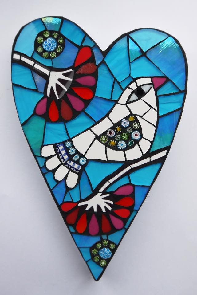 Fascinating Mosaic Sculptures Of Birds And Other Creatures By Amanda Anderson 16