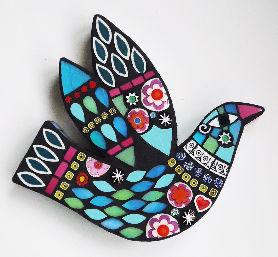 Fascinating Mosaic Sculptures Of Birds And Other Creatures By Amanda Anderson 18