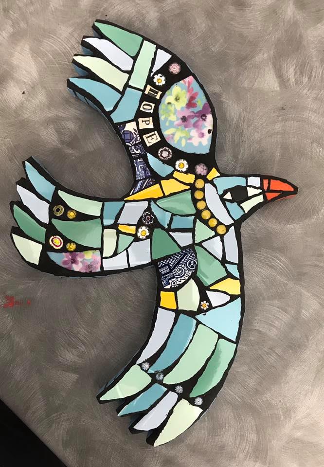 Fascinating Mosaic Sculptures Of Birds And Other Creatures By Amanda Anderson 2