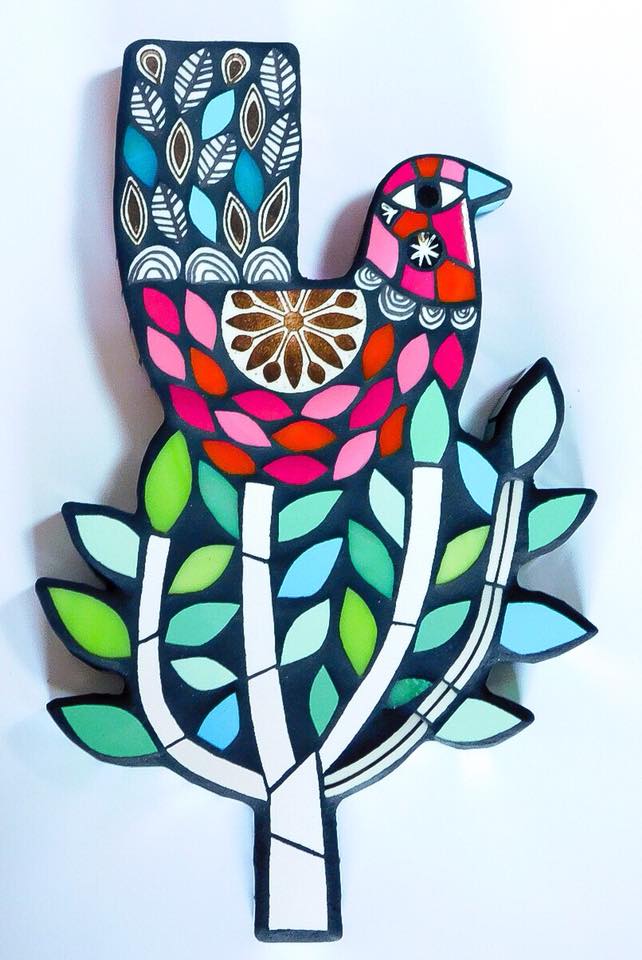 Fascinating Mosaic Sculptures Of Birds And Other Creatures By Amanda Anderson 5