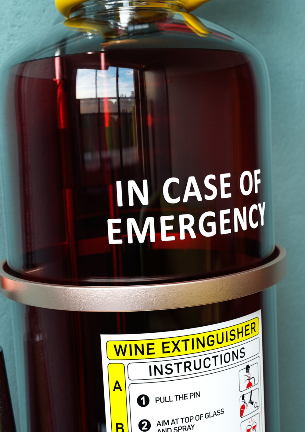 In Case Of Emergency 3d Digital Illustration Series By Ben Fearnley 7