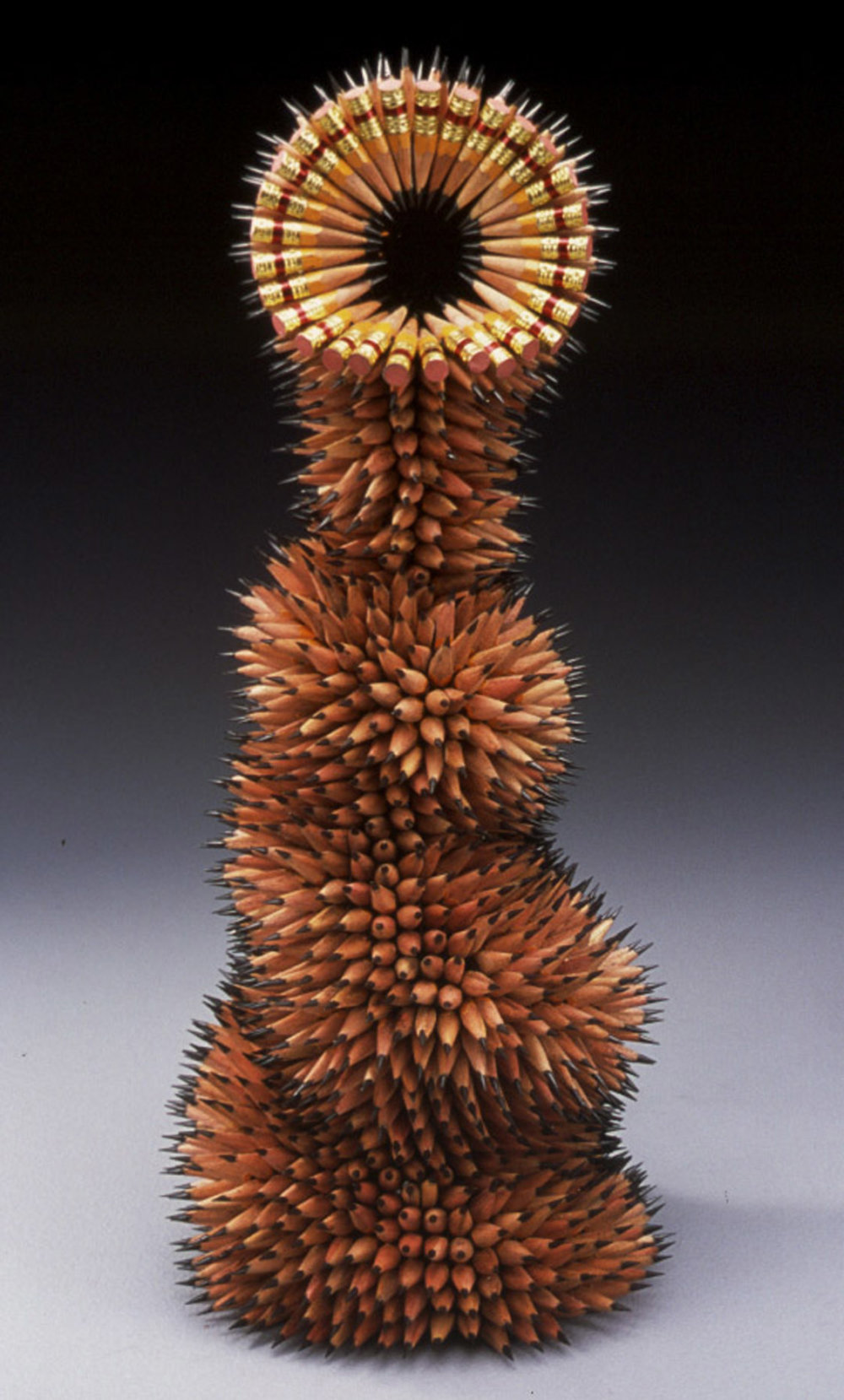 Kinesthetic Sculptures Made Out Of Colored Pencils By Jennifer Maestre 21