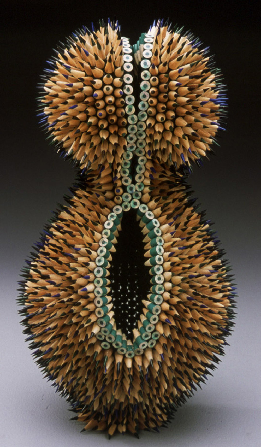 Kinesthetic Sculptures Made Out Of Colored Pencils By Jennifer Maestre 25