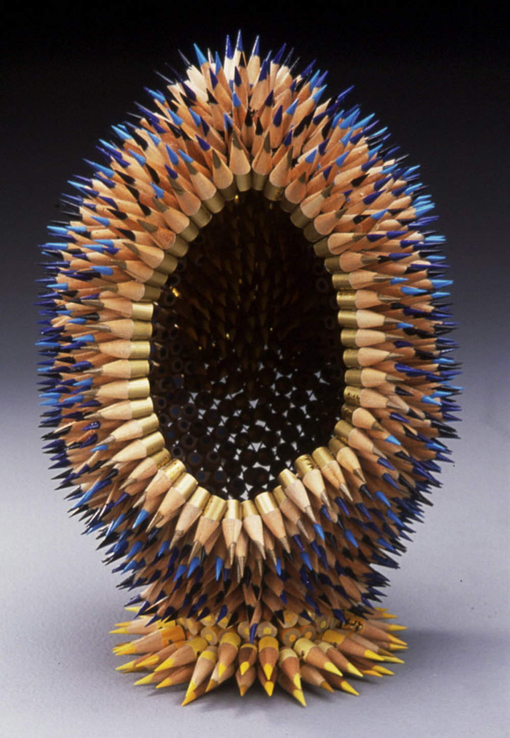 Kinesthetic Sculptures Made Out Of Colored Pencils By Jennifer Maestre 33