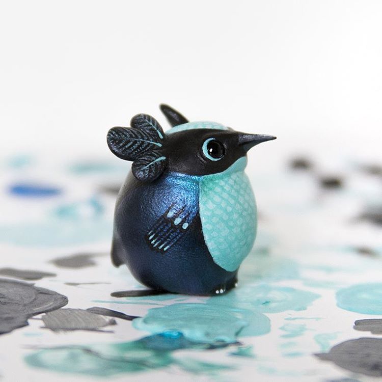 Lovely Animal Polymer Clay Sculptures By Raminta 10