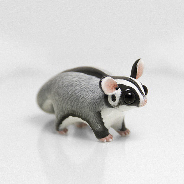 Lovely Animal Polymer Clay Sculptures By Raminta 14