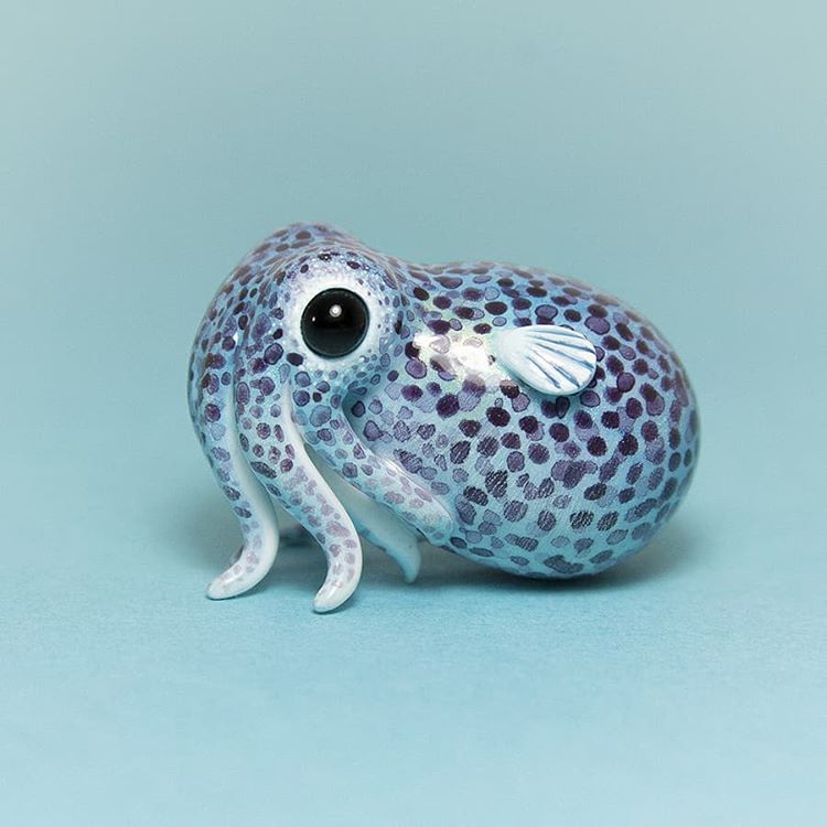 Lovely Animal Polymer Clay Sculptures By Raminta 15