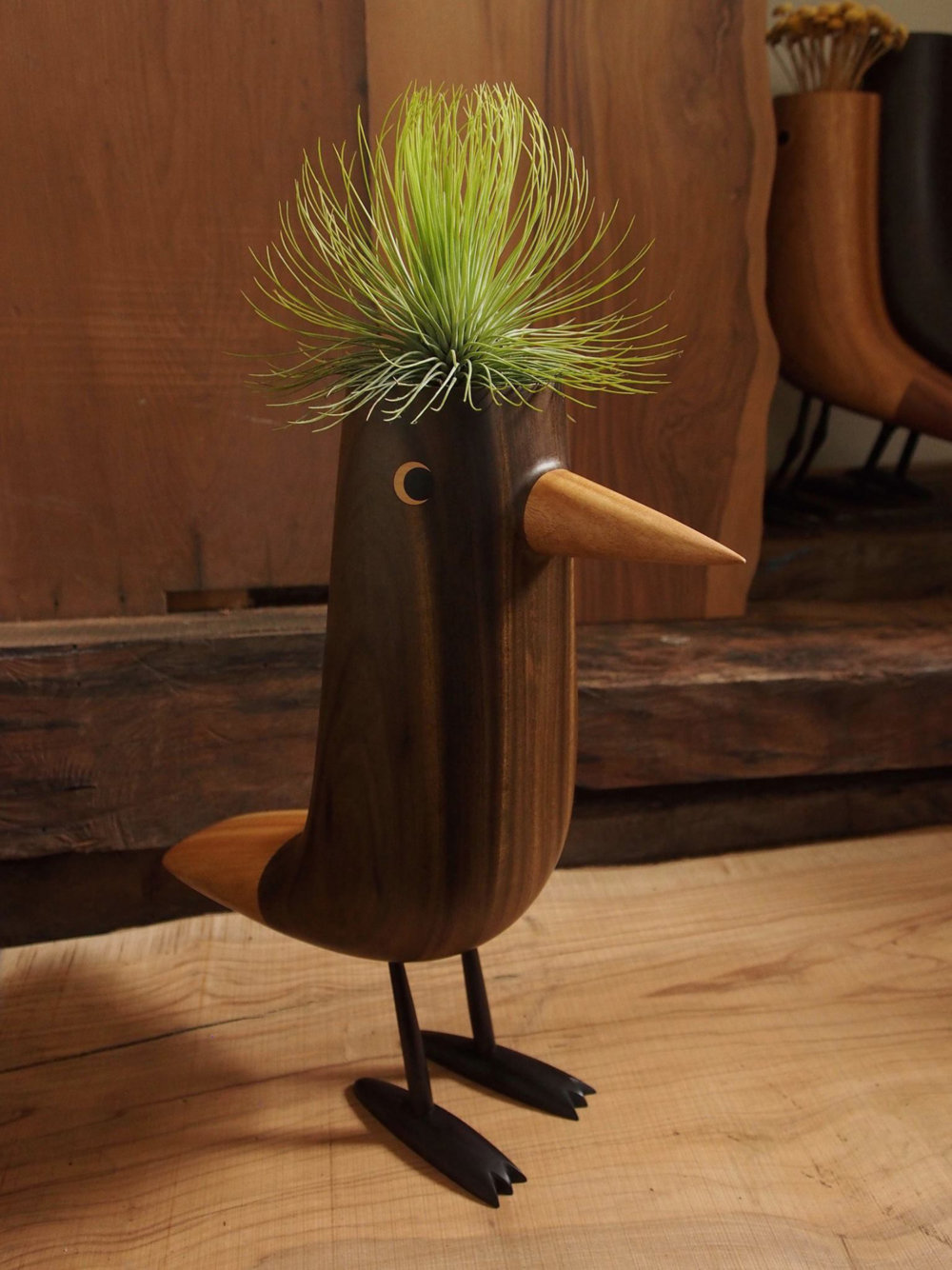 Peculiar Creatures Amusing Cartoon Like Wood Toys And Vases By Yen Jui Lin 2