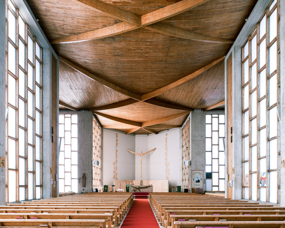 Sacred Spaces A Series On Modernist Churches By Thibaud Poirier 11