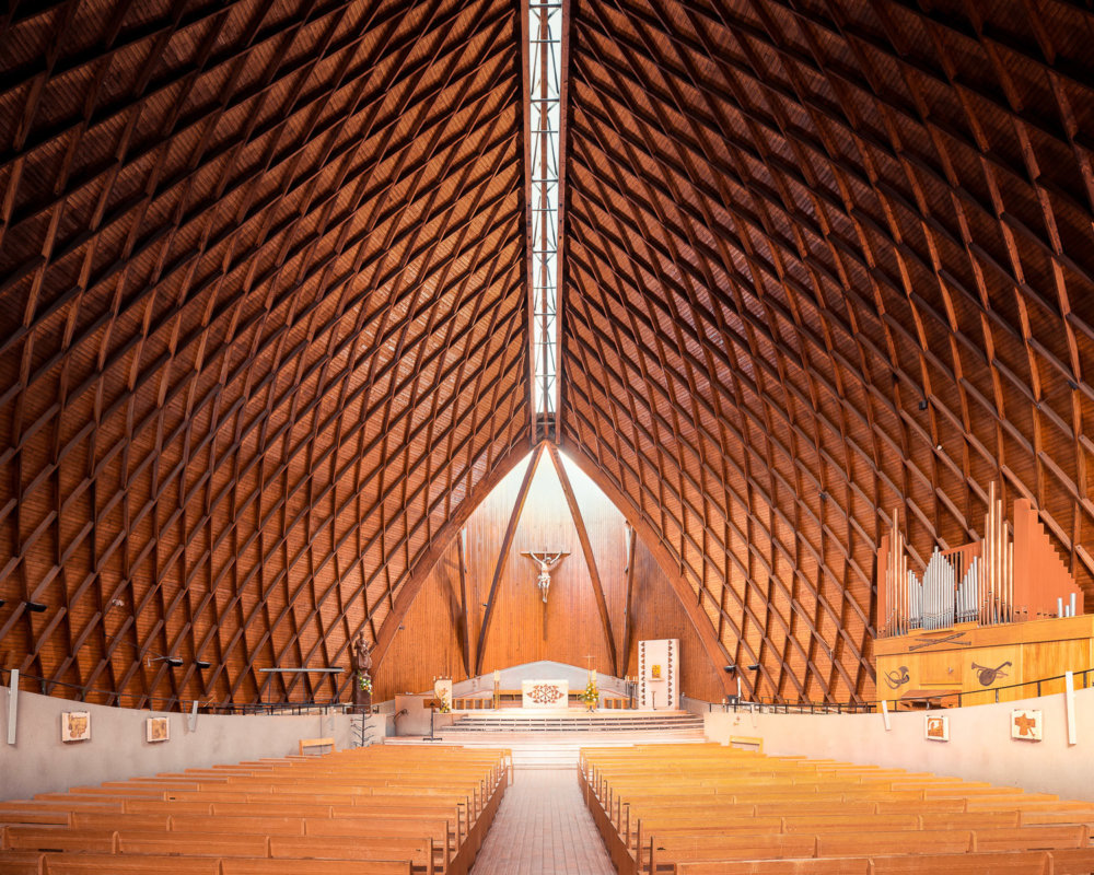 Sacred Spaces A Series On Modernist Churches By Thibaud Poirier 12