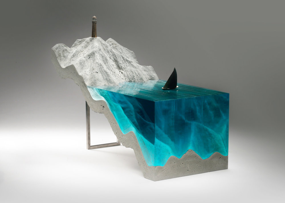 Sea And Waterbody Glass Sculptures By Ben Young 1