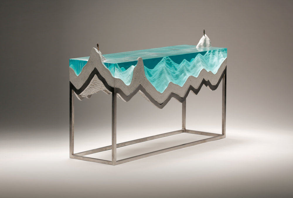 Sea And Waterbody Glass Sculptures By Ben Young 12