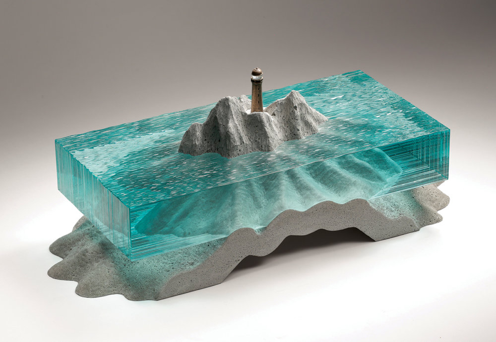 Sea And Waterbody Glass Sculptures By Ben Young 15