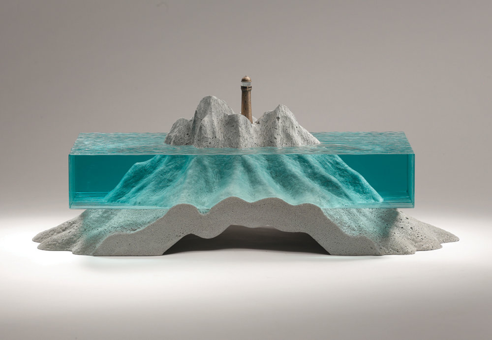 Sea And Waterbody Glass Sculptures By Ben Young 16