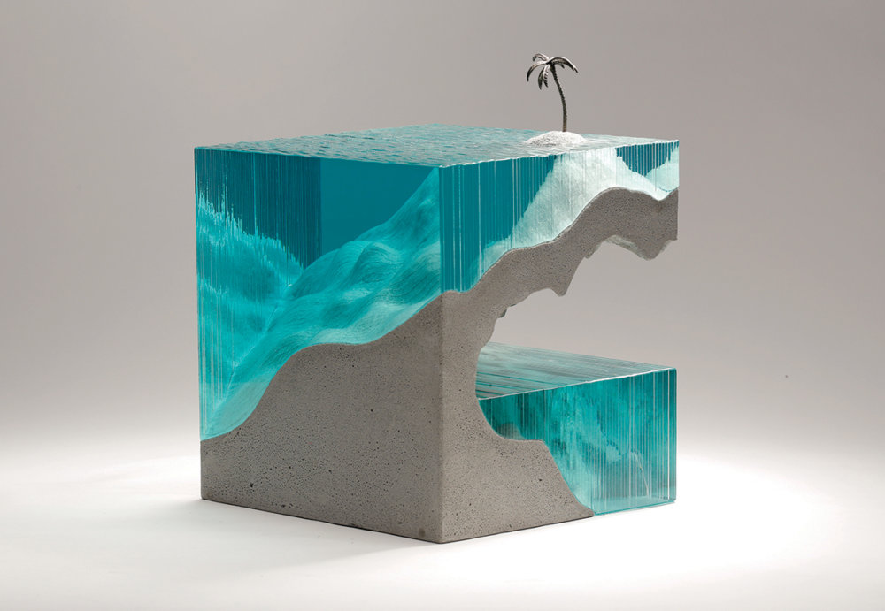 Sea And Waterbody Glass Sculptures By Ben Young 17