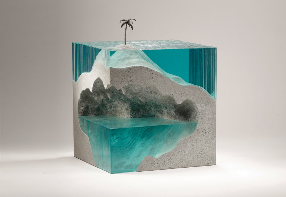Sea And Waterbody Glass Sculptures By Ben Young 18