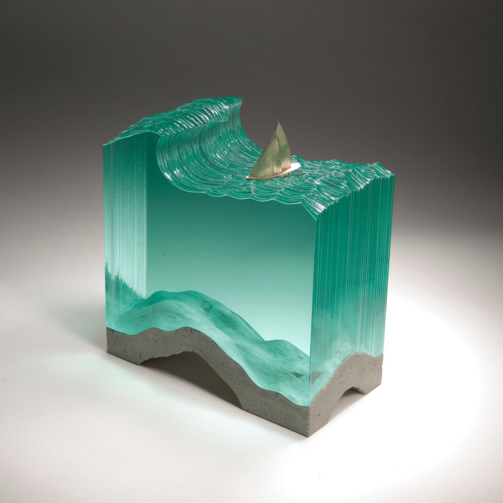 Sea And Waterbody Glass Sculptures By Ben Young 20