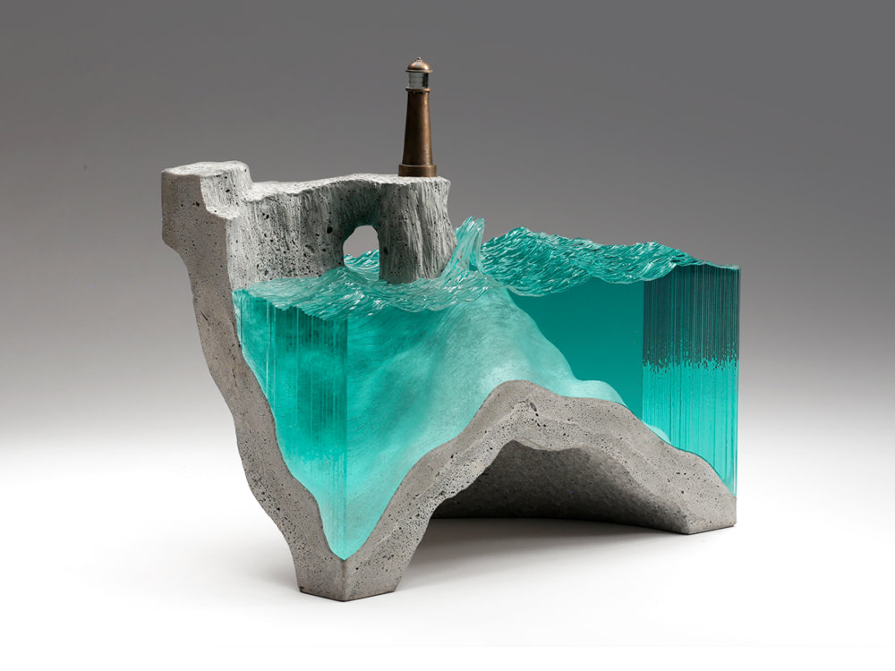 Sea And Waterbody Glass Sculptures By Ben Young 23