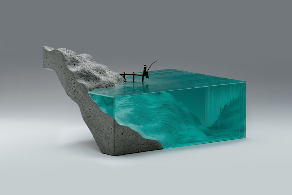 Sea And Waterbody Glass Sculptures By Ben Young 28