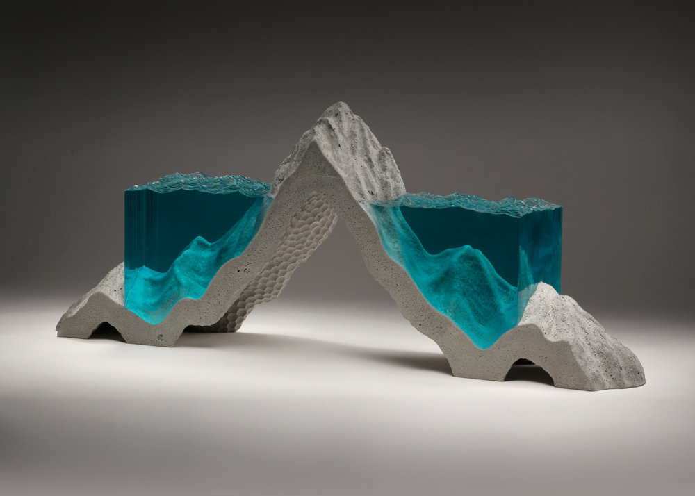 Sea And Waterbody Glass Sculptures By Ben Young 4