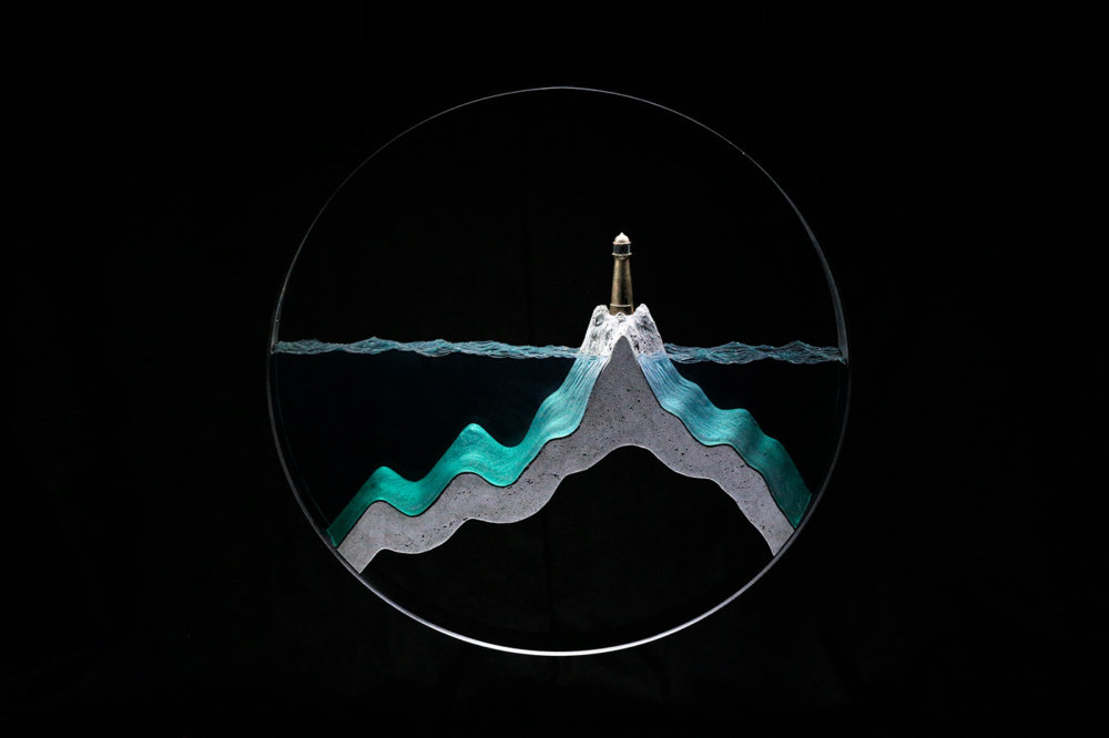 Sea And Waterbody Glass Sculptures By Ben Young 5