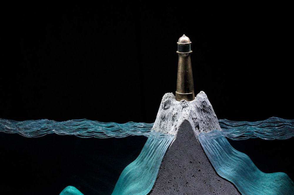 Sea And Waterbody Glass Sculptures By Ben Young 6