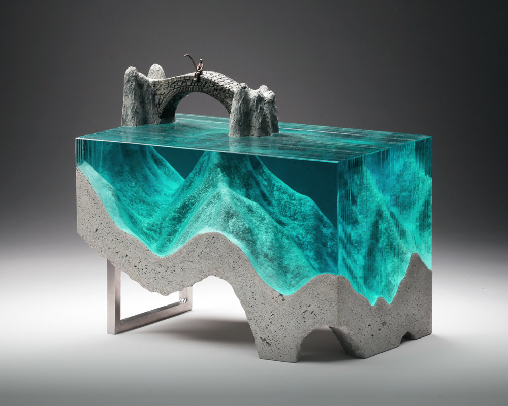 Sea And Waterbody Glass Sculptures By Ben Young 9