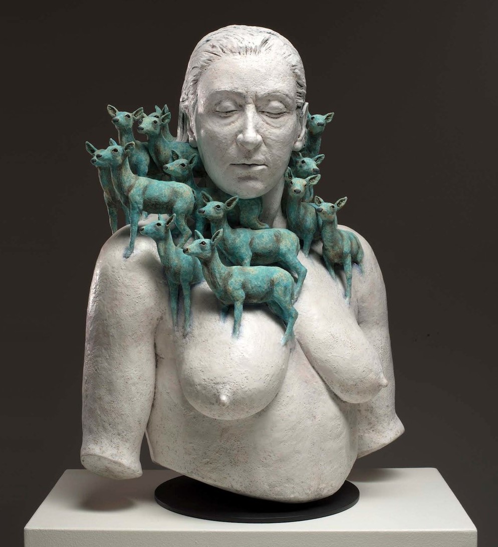 Surrealist Figure Ceramic Sculptures By Adrian Arleo 18