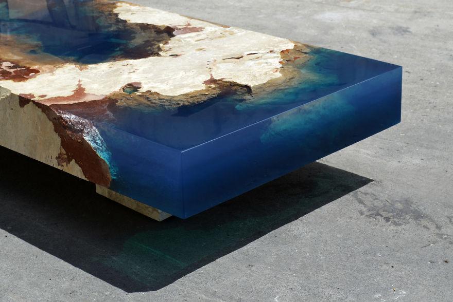 Astonishing Ocean Themed Tables By Alexandre Chapelin 16