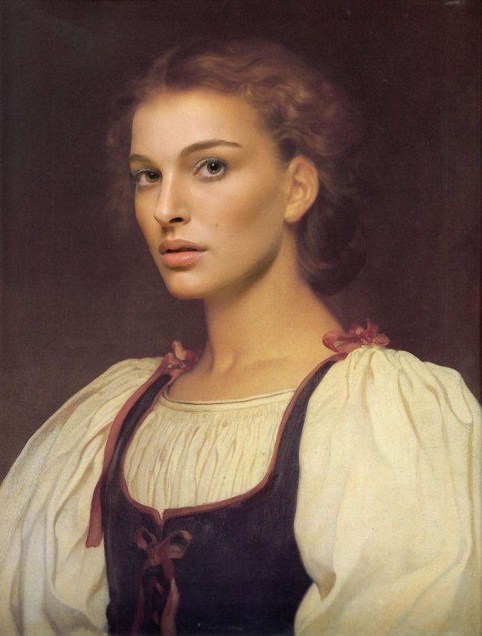Classic Paintings Digitally Recreated With Celebrities Of Today By Design Crowd 14