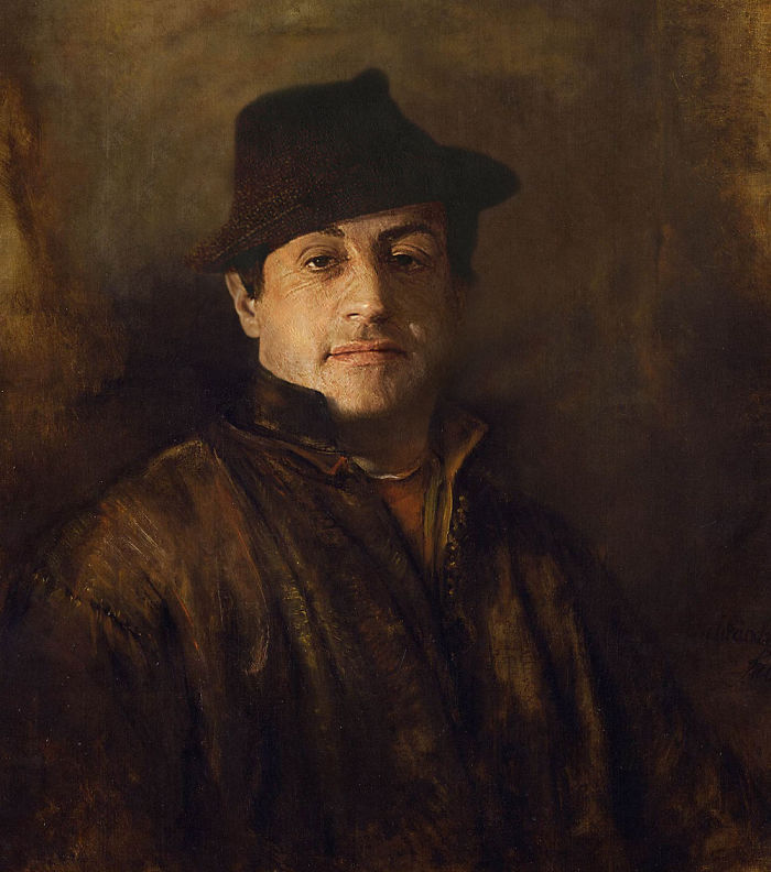Classic Paintings Digitally Recreated With Celebrities Of Today By Design Crowd 17