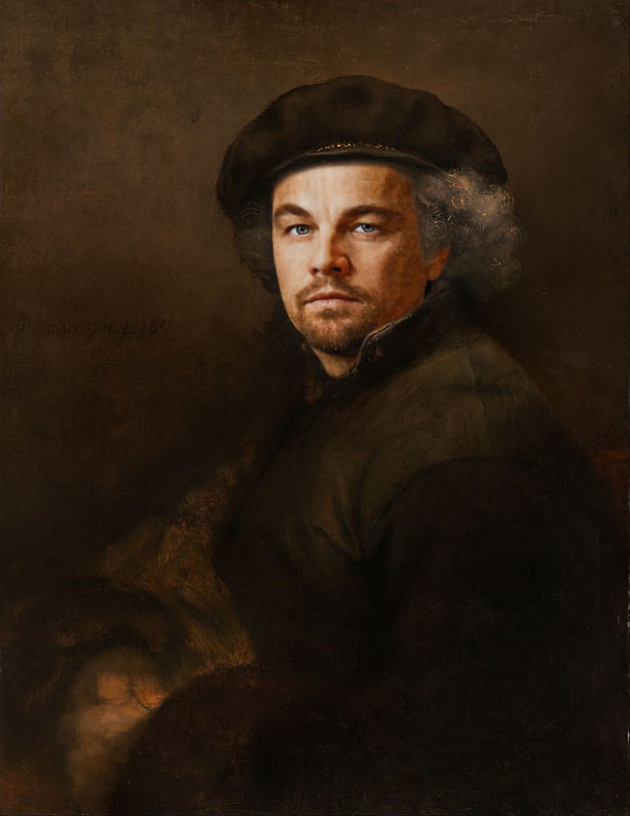 Classic Paintings Digitally Recreated With Celebrities Of Today By Design Crowd 19