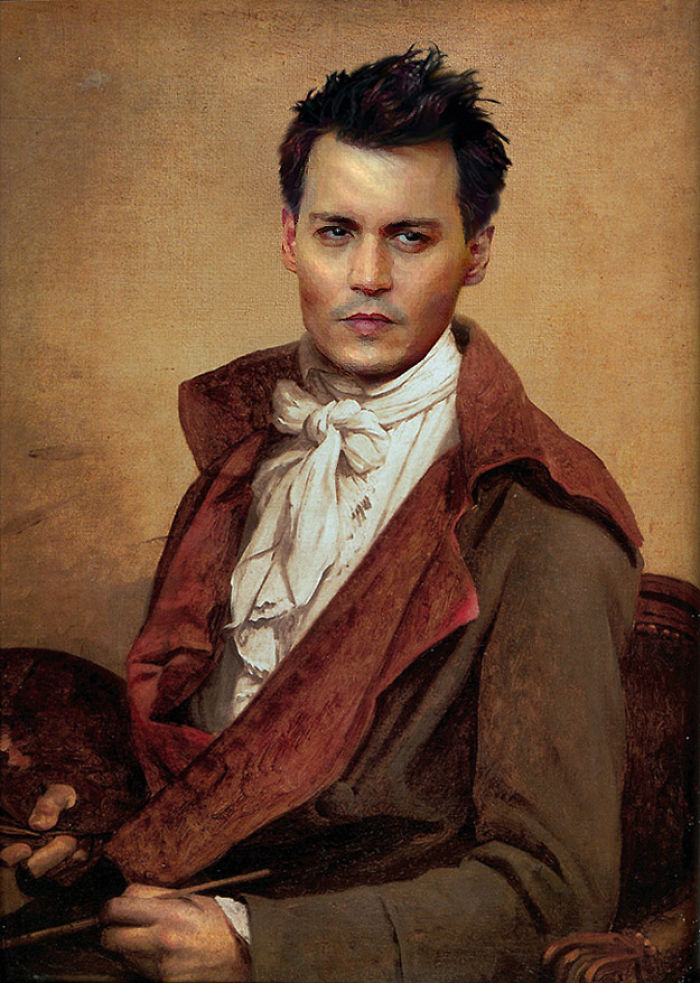 Classic Paintings Digitally Recreated With Celebrities Of Today By Design Crowd 7