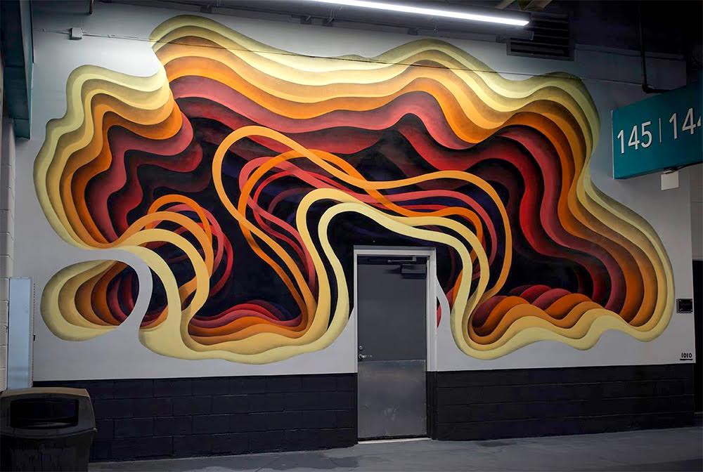 Colorful Gateways Impressive Three Dimensional Murals By 1010 1