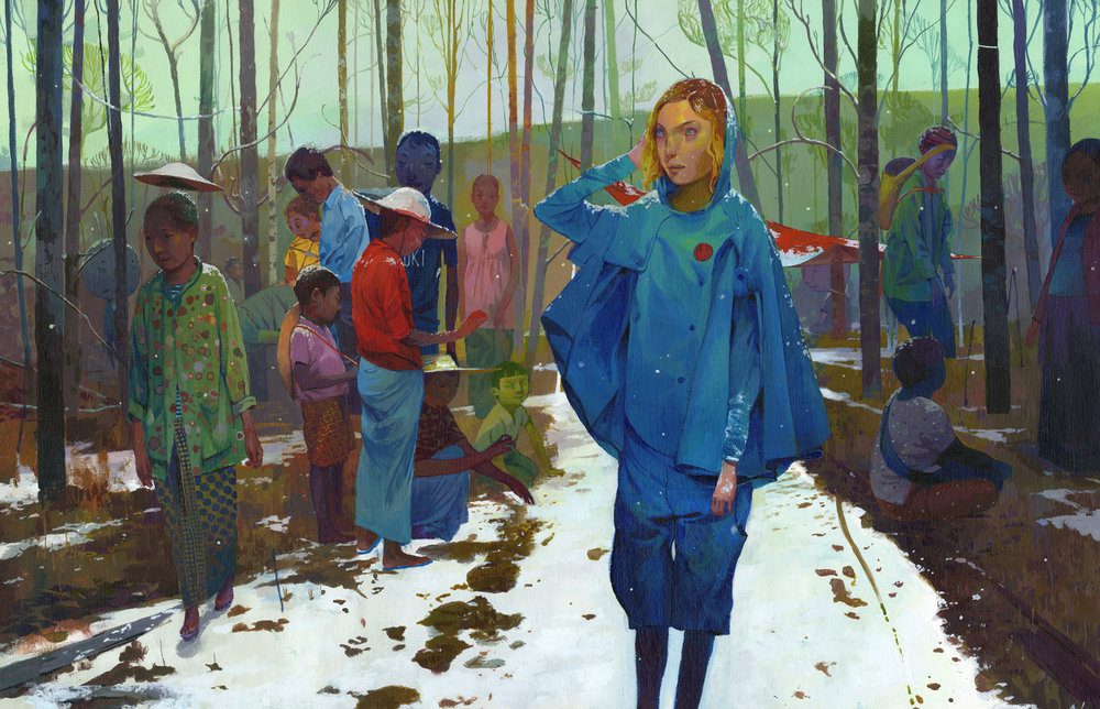 Colorful Illustrative Paintings By Andrew Hem 14
