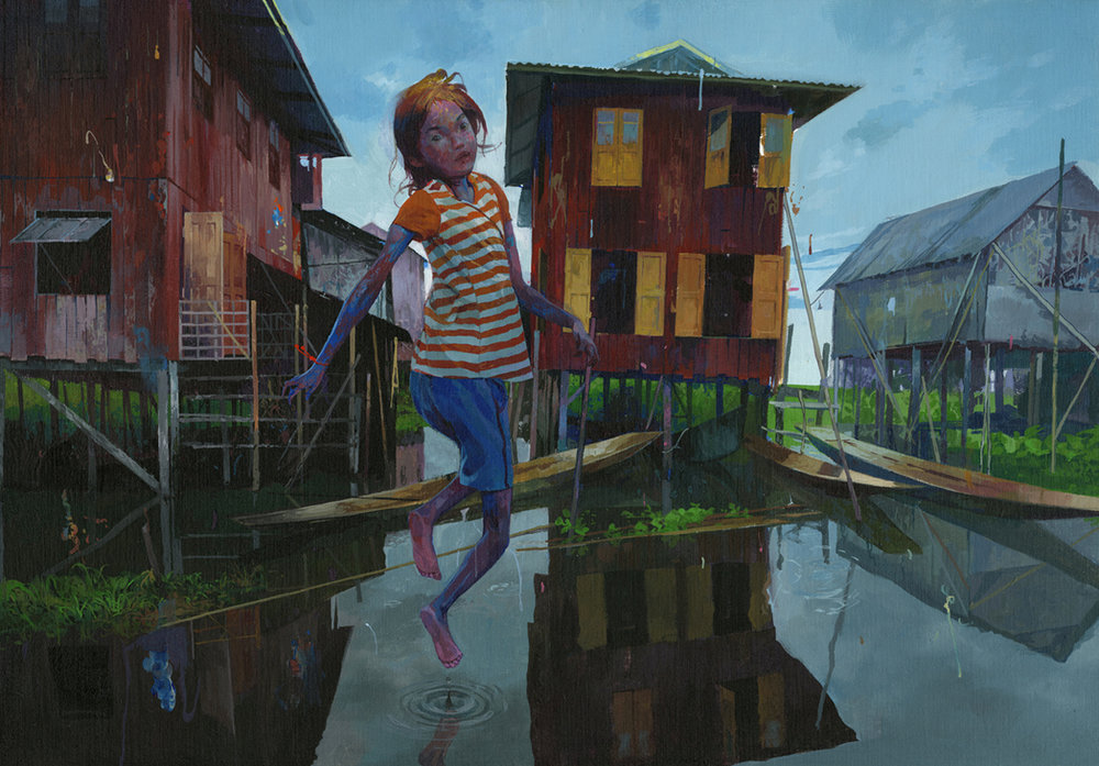 Colorful Illustrative Paintings By Andrew Hem 15