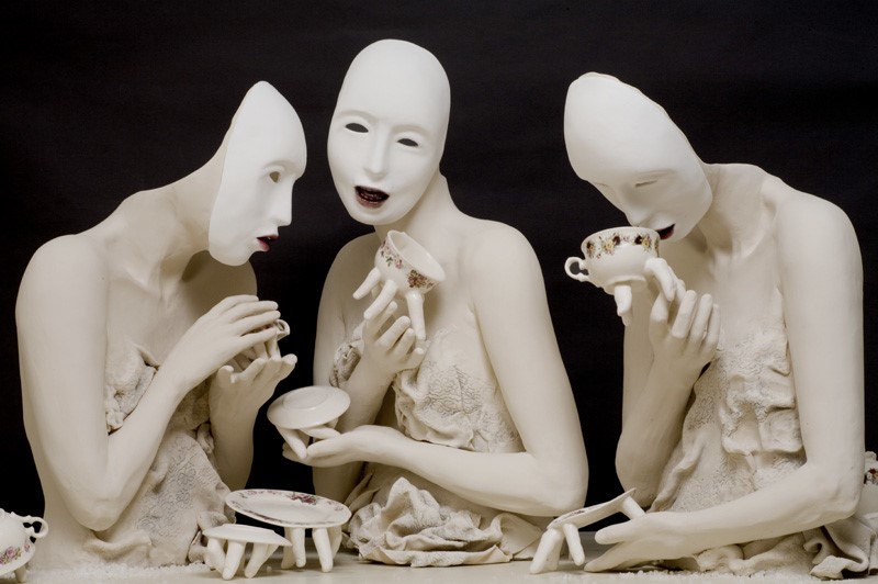 Creepy Ceramic Sculptures By Ronit Baranga 17