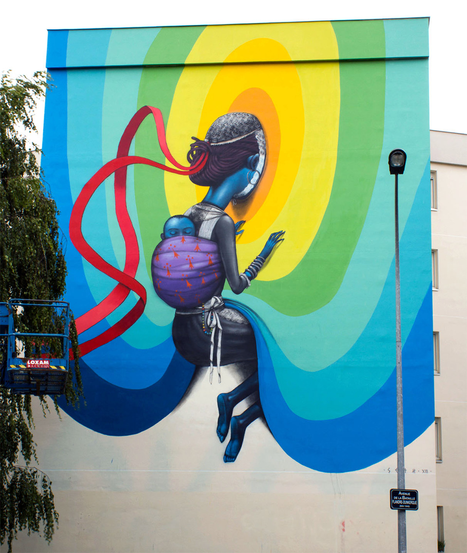 Giant And Colorful Murals By Seth Globepainter 10