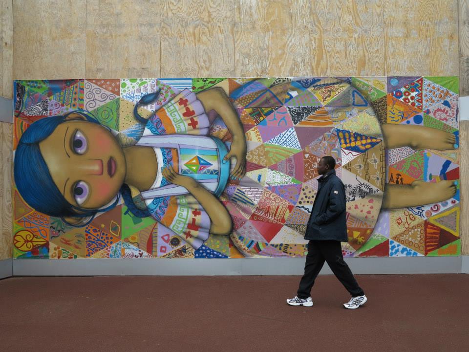 Giant And Colorful Murals By Seth Globepainter 5