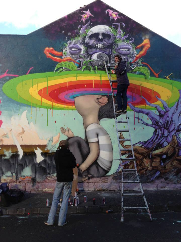 Giant And Colorful Murals By Seth Globepainter 6